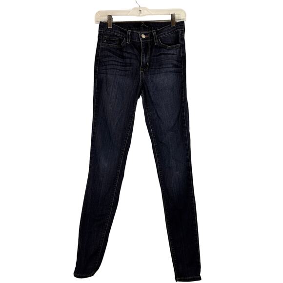 Kancan Mid Rise Skinny Stretch Jeans bk1169r Size 26 - Picture 1 of 7
